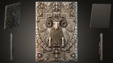 Cartouches KRTI_008839 3d model