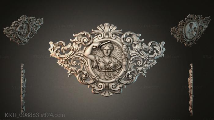 Cartouches (KRTI_008863) 3D models for cnc