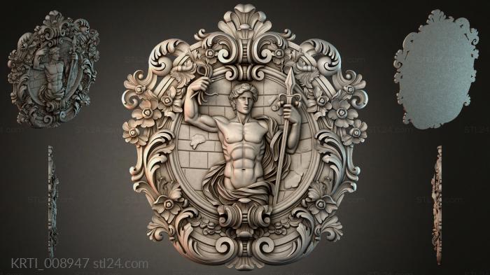 Cartouches (KRTI_008947) 3D models for cnc