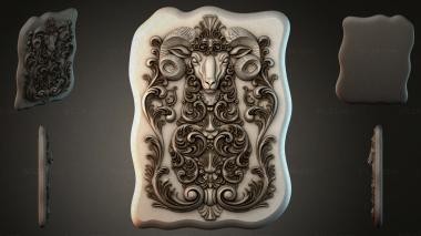 Cartouches KRTI_008951 3d model