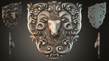 Cartouches KRTI_008966 3d model