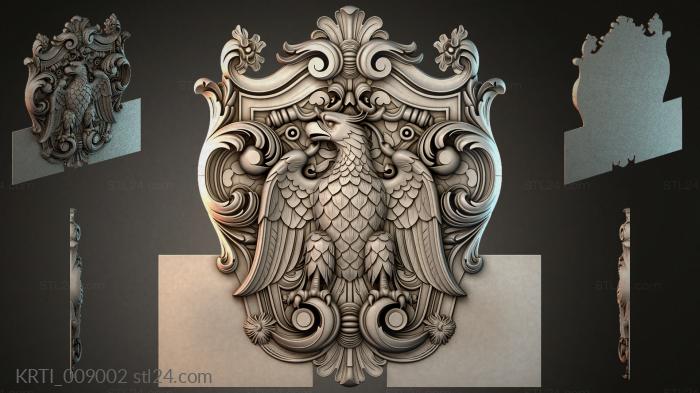 Cartouches (KRTI_009002) 3D models for cnc