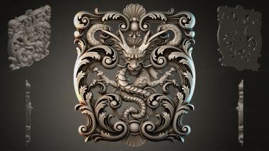 Cartouches KRTI_009005 3d model