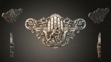 Cartouches KRTI_009017 3d model