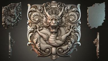 Cartouches KRTI_009030 3d model