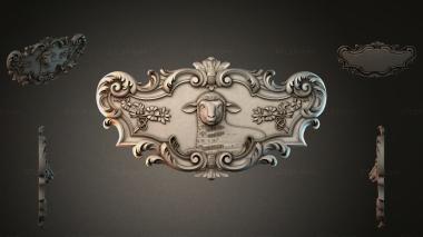 Cartouches KRTI_009049 3d model