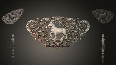 Cartouches KRTI_009059 3d model