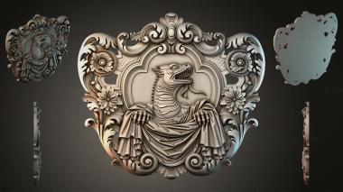 Cartouches KRTI_009065 3d model