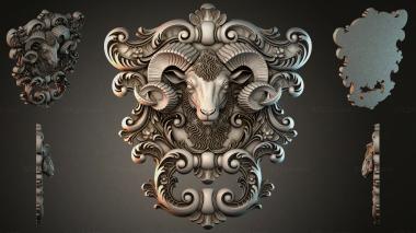 Cartouches KRTI_009084 3d model