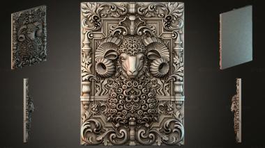 Cartouches KRTI_009087 3d model