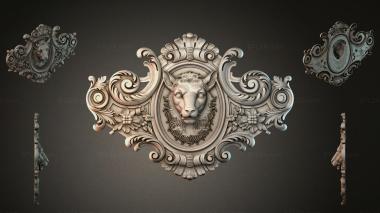 Cartouches KRTI_009090 3d model