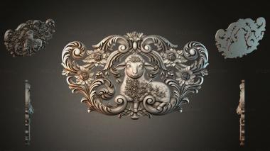 Cartouches KRTI_009130 3d model