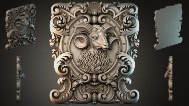 Cartouches KRTI_009140 3d model
