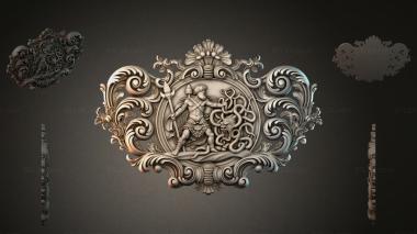 Cartouches KRTI_009150 3d model