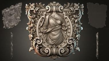 Cartouches KRTI_009173 3d model