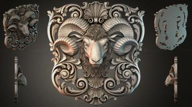 Cartouches KRTI_009198 3d model