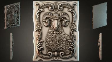 Cartouches KRTI_009205 3d model