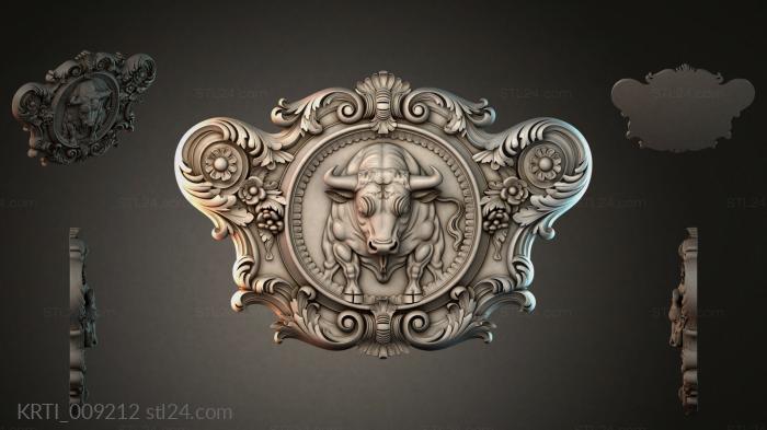 Cartouches (KRTI_009212) 3D models for cnc