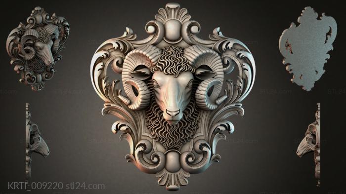 Cartouches (KRTI_009220) 3D models for cnc