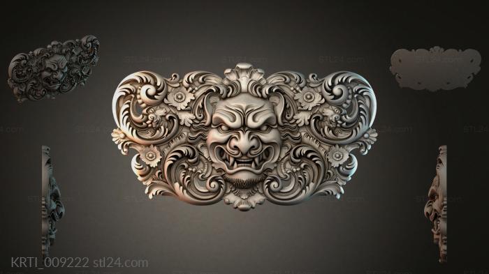 Cartouches (KRTI_009222) 3D models for cnc