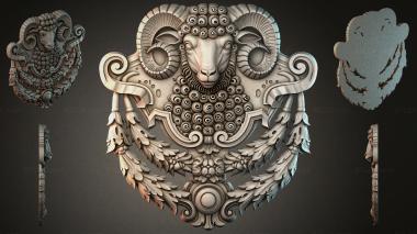 Cartouches KRTI_009249 3d model