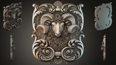 Cartouches KRTI_009252 3d model