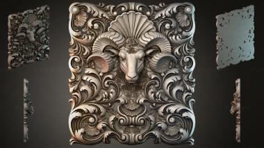 Cartouches KRTI_009261 3d model