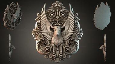 Cartouches KRTI_009282 3d model