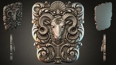 Cartouches KRTI_009299 3d model