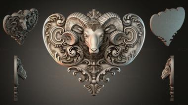 Cartouches KRTI_009337 3d model