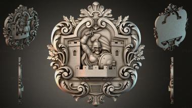 Cartouches KRTI_009349 3d model