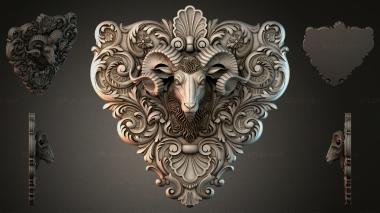 Cartouches KRTI_009351 3d model