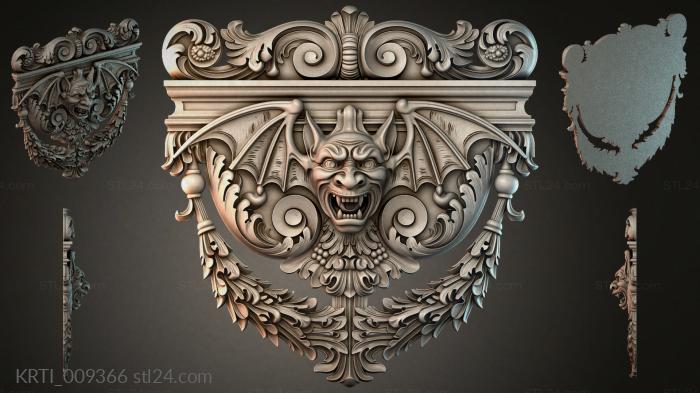 Cartouches (KRTI_009366) 3D models for cnc