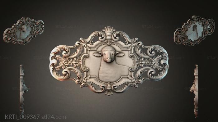 Cartouches (KRTI_009367) 3D models for cnc