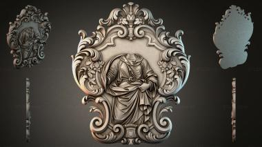 Cartouches KRTI_009410 3d model