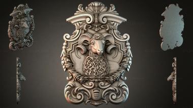 Cartouches KRTI_009458 3d model