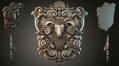 Cartouches KRTI_009478 3d model