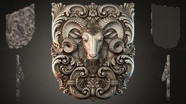 Cartouches KRTI_009479 3d model