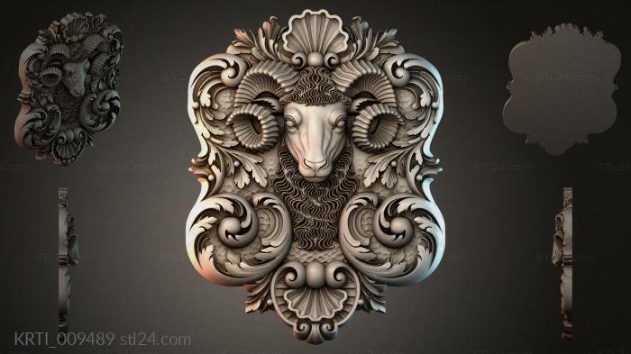 Cartouches (KRTI_009489) 3D models for cnc
