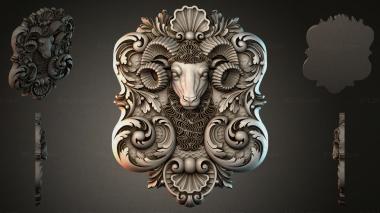 Cartouches KRTI_009489 3d model