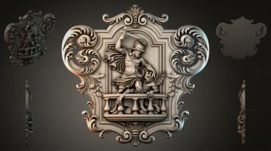 Cartouches KRTI_009495 3d model