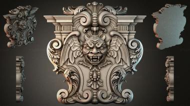 Cartouches KRTI_009538 3d model