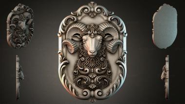 Cartouches KRTI_009549 3d model