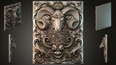 Cartouches KRTI_009588 3d model