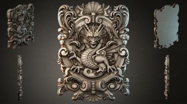 Cartouches KRTI_009592 3d model