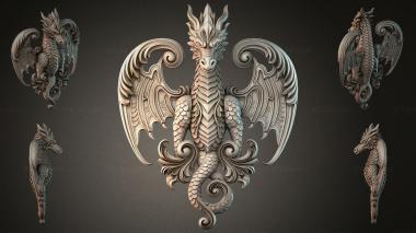 Cartouches KRTI_009625 3d model