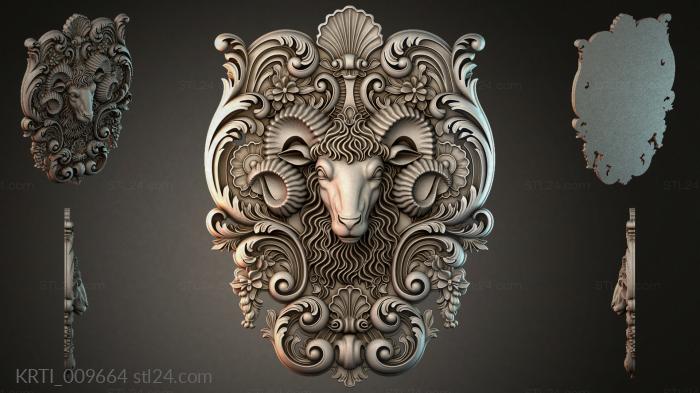 Cartouches (KRTI_009664) 3D models for cnc