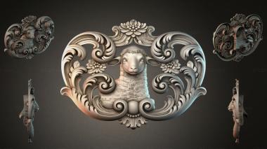 Cartouches KRTI_009684 3d model
