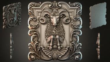 Cartouches KRTI_009792 3d model