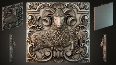 Cartouches KRTI_009801 3d model